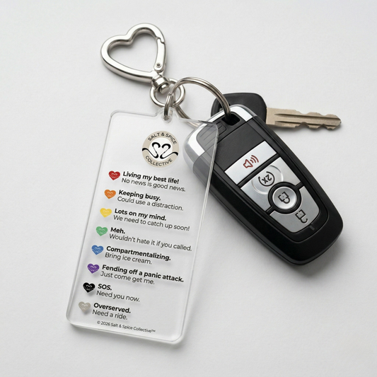 Pulse Check Key Ring