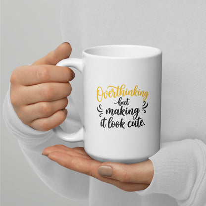 Pulse Check Mood Mug — Salty Yellow