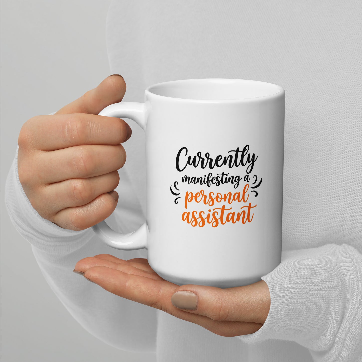 Pulse Check Mood Mug — Spicy Orange