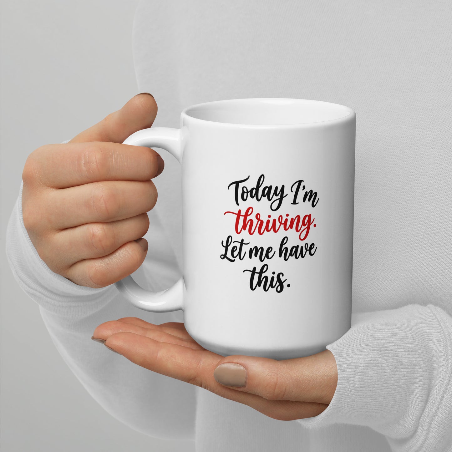 Pulse Check Mood Mug — Spicy Red