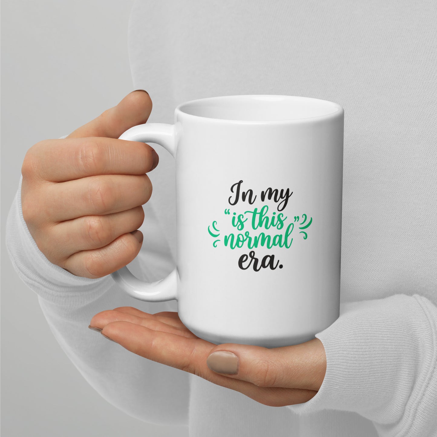 Pulse Check Mood Mug — Salty Green