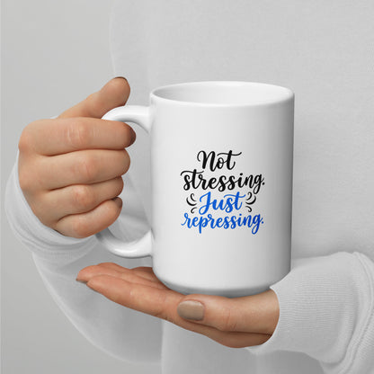 Pulse Check Mood Mug — Salty Blue