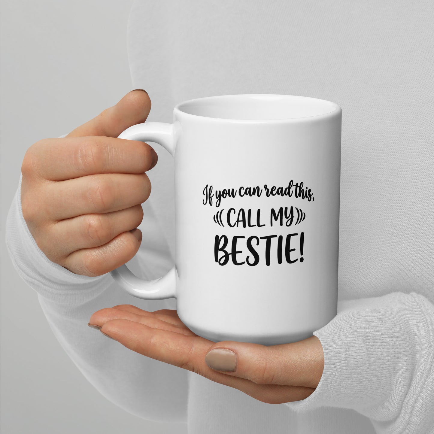 Pulse Check Mood Mug — Salty Black