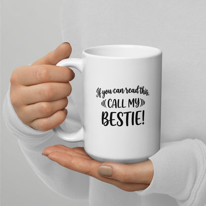 Pulse Check Mood Mug — Salty Black