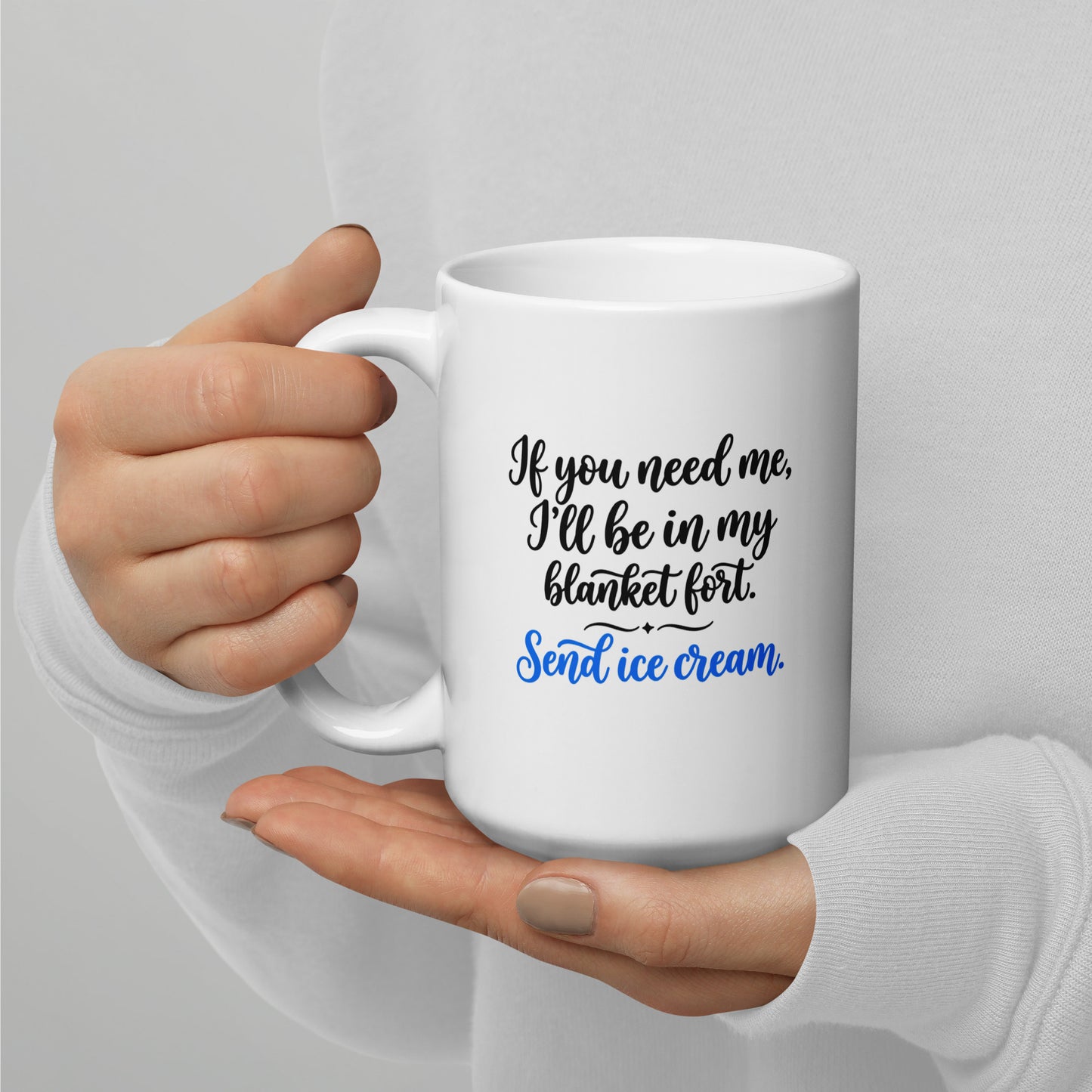 Pulse Check Mood Mug — Spicy Blue