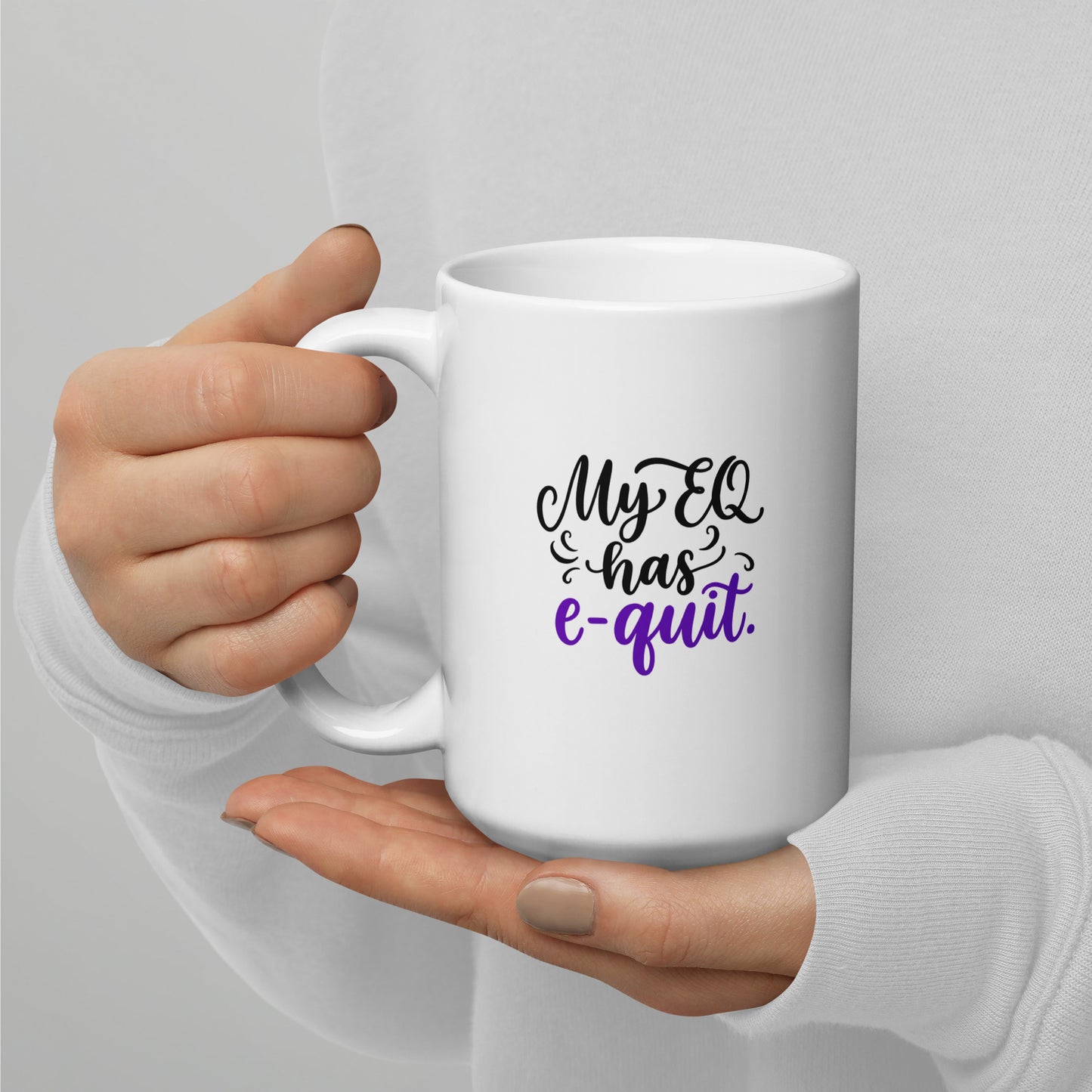 Pulse Check Mood Mug — Spicy Purple
