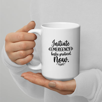 Pulse Check Mood Mug — Spicy Black