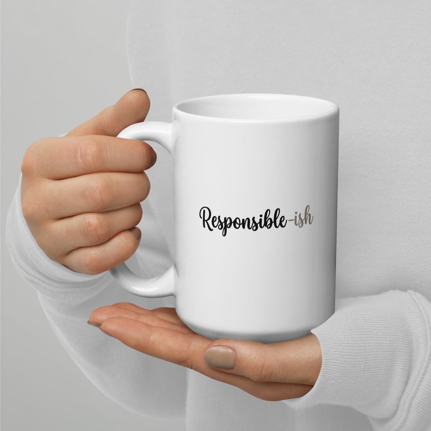 Pulse Check Mood Mug — Spicy Grey