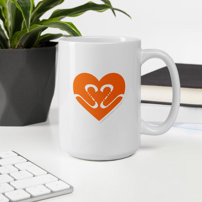 Pulse Check Mood Mug — Spicy Orange