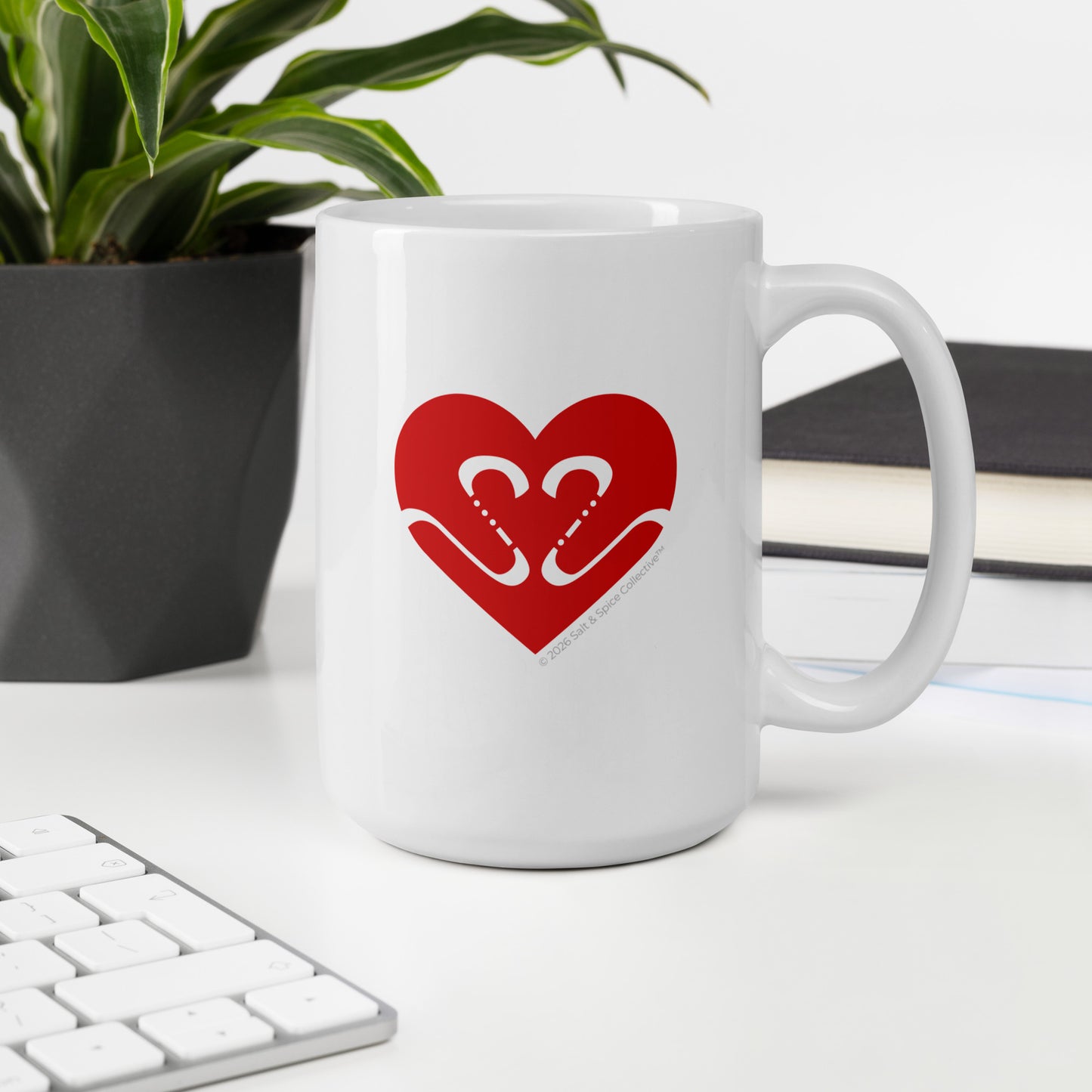 Pulse Check Mood Mug — Spicy Red