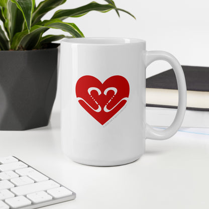 Pulse Check Mood Mug — Spicy Red